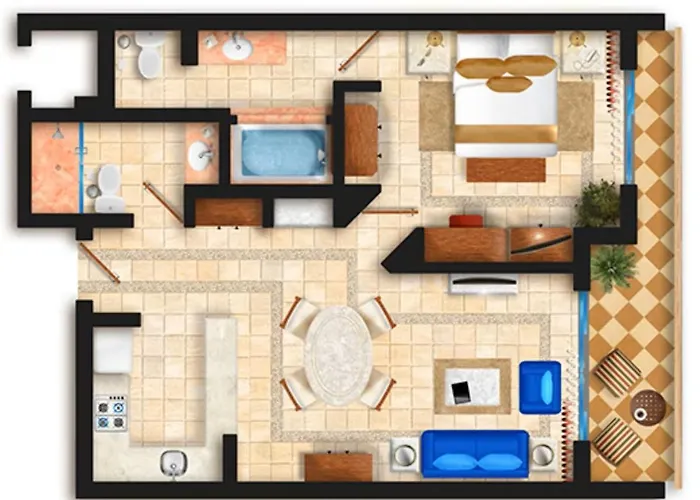 Playa Grande Owners Master 1b2b, Request Dates- By Clay & Lisa Apartment